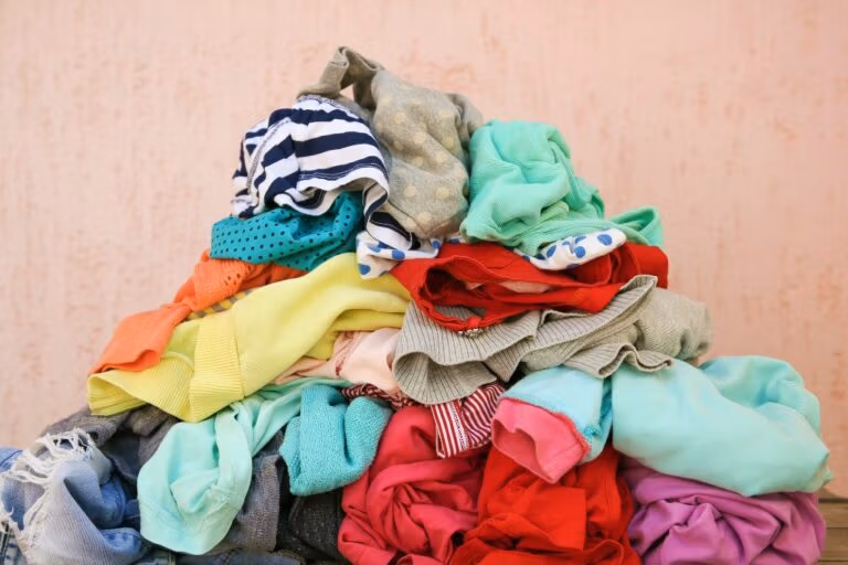 A pile of clothes